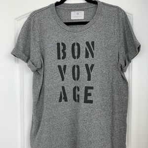 Anthropologie Sol Angeles Bon Voyage Graphic Tee
